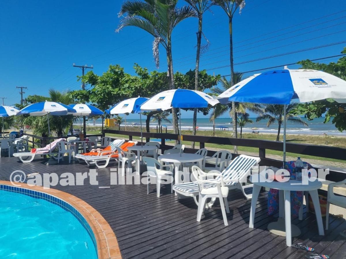 Apto Cond Ilhas Do Caribe - Pr - Beira Mar Matinhos Buitenkant foto