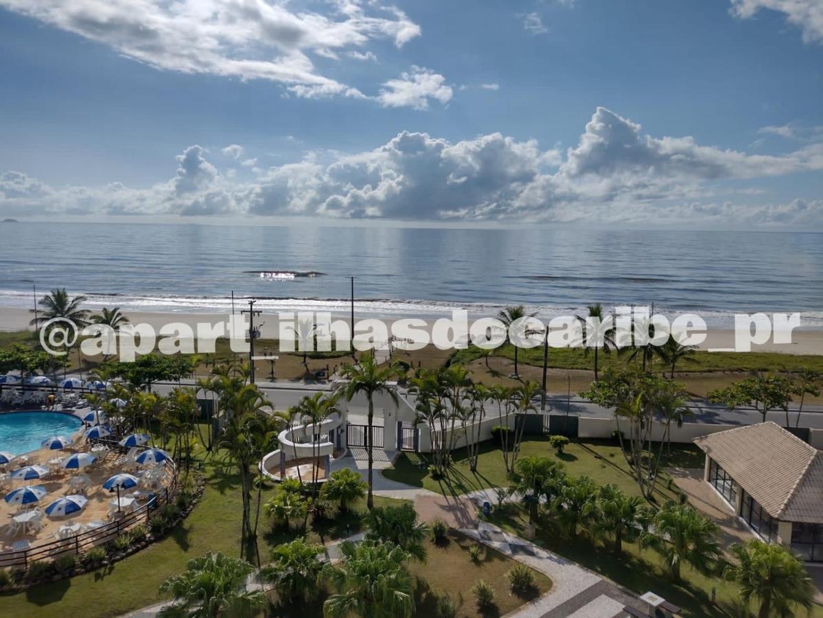 Apto Cond Ilhas Do Caribe - Pr - Beira Mar Matinhos Buitenkant foto