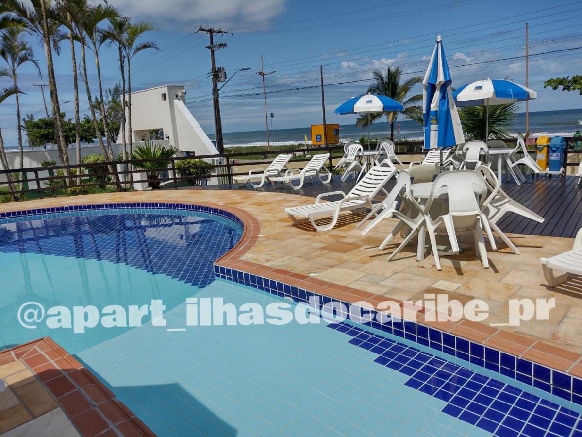 Apto Cond Ilhas Do Caribe - Pr - Beira Mar Matinhos Buitenkant foto