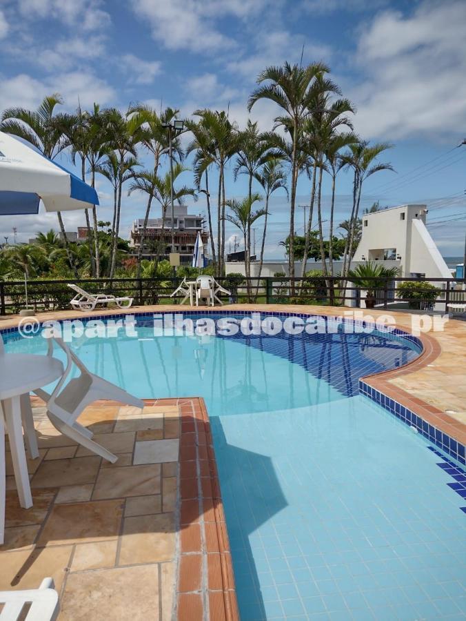 Apto Cond Ilhas Do Caribe - Pr - Beira Mar Matinhos Buitenkant foto