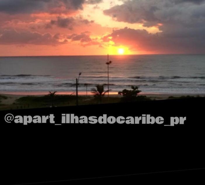 Apto Cond Ilhas Do Caribe - Pr - Beira Mar Matinhos Buitenkant foto