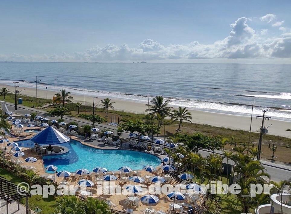 Apto Cond Ilhas Do Caribe - Pr - Beira Mar Matinhos Buitenkant foto