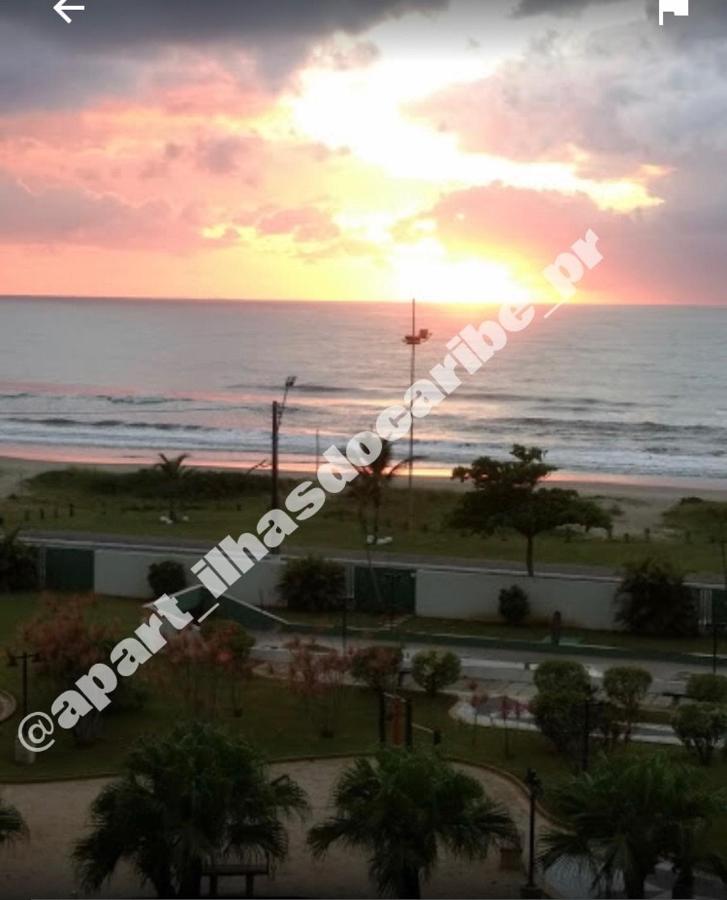 Apto Cond Ilhas Do Caribe - Pr - Beira Mar Matinhos Buitenkant foto