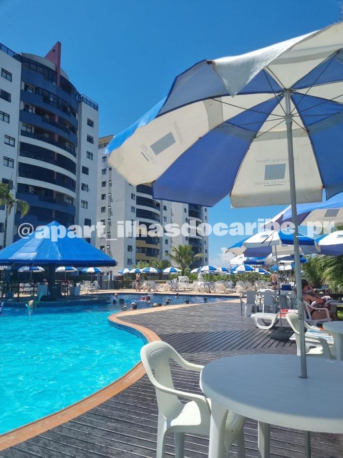 Apto Cond Ilhas Do Caribe - Pr - Beira Mar Matinhos Buitenkant foto