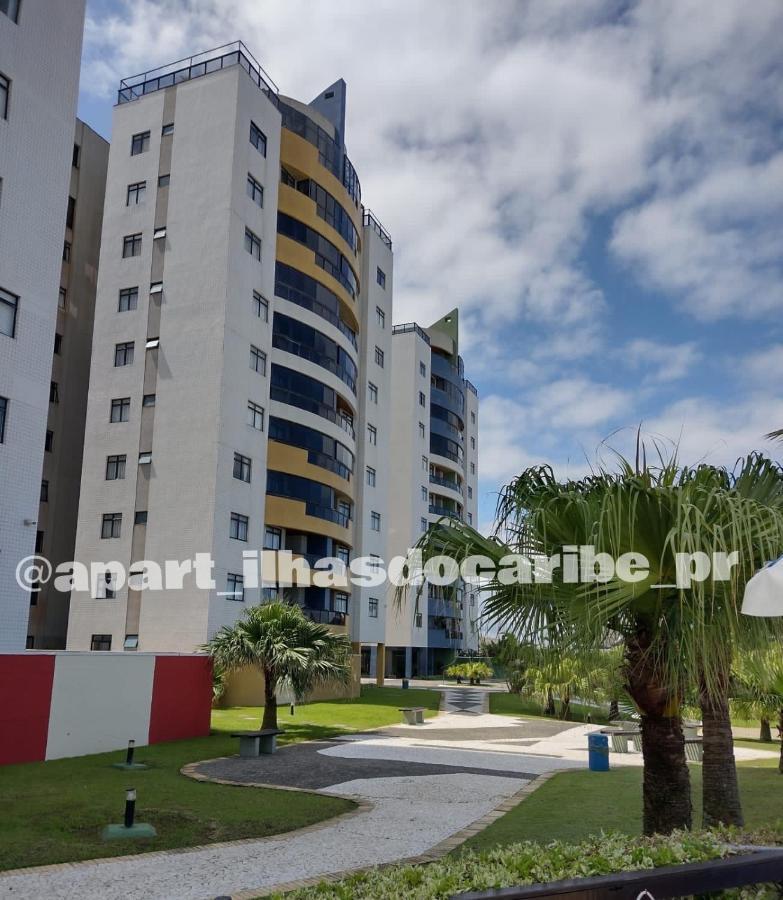Apto Cond Ilhas Do Caribe - Pr - Beira Mar Matinhos Buitenkant foto