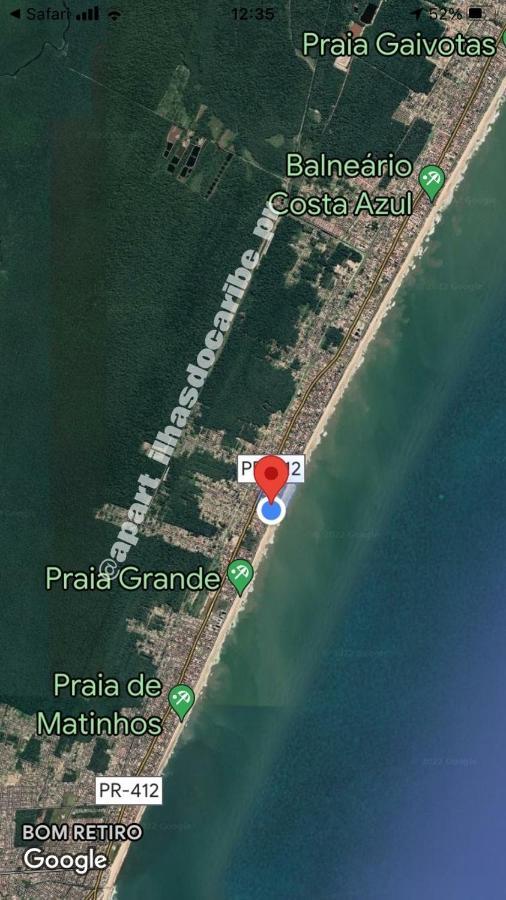 Apto Cond Ilhas Do Caribe - Pr - Beira Mar Matinhos Buitenkant foto