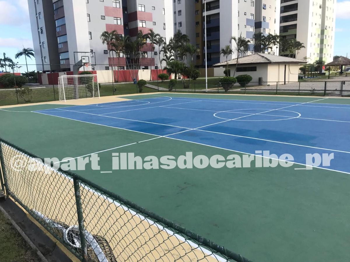 Apto Cond Ilhas Do Caribe - Pr - Beira Mar Matinhos Buitenkant foto