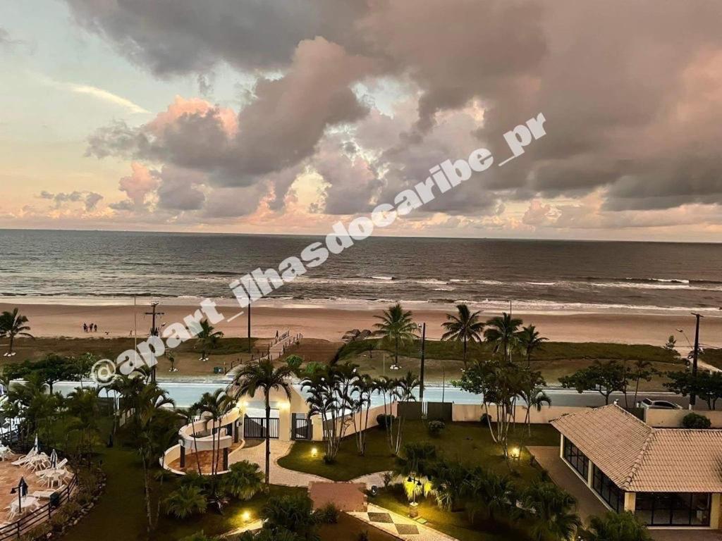 Apto Cond Ilhas Do Caribe - Pr - Beira Mar Matinhos Buitenkant foto